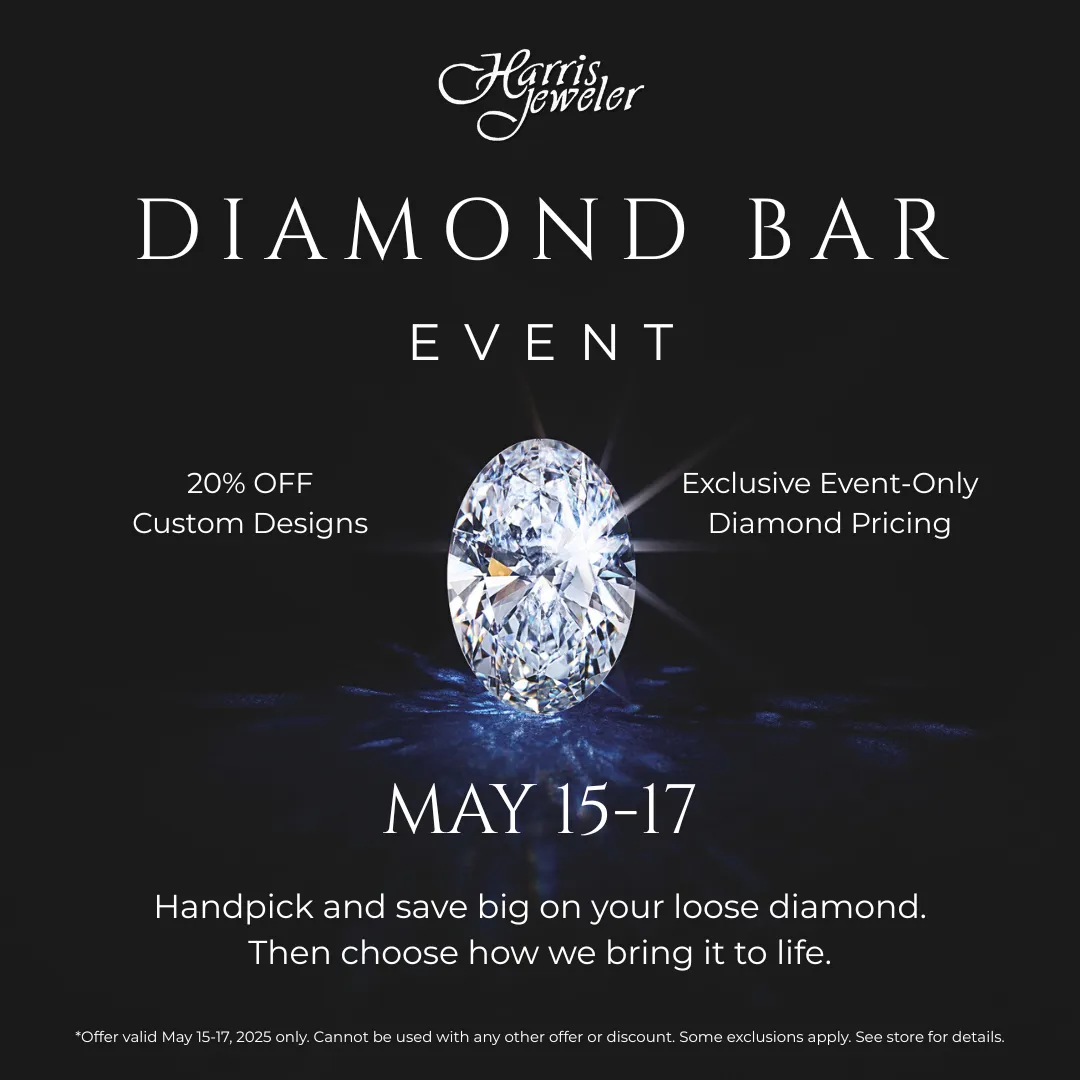Diamond Bar Event, May 15-17 at Harris Jeweler Troy, OH