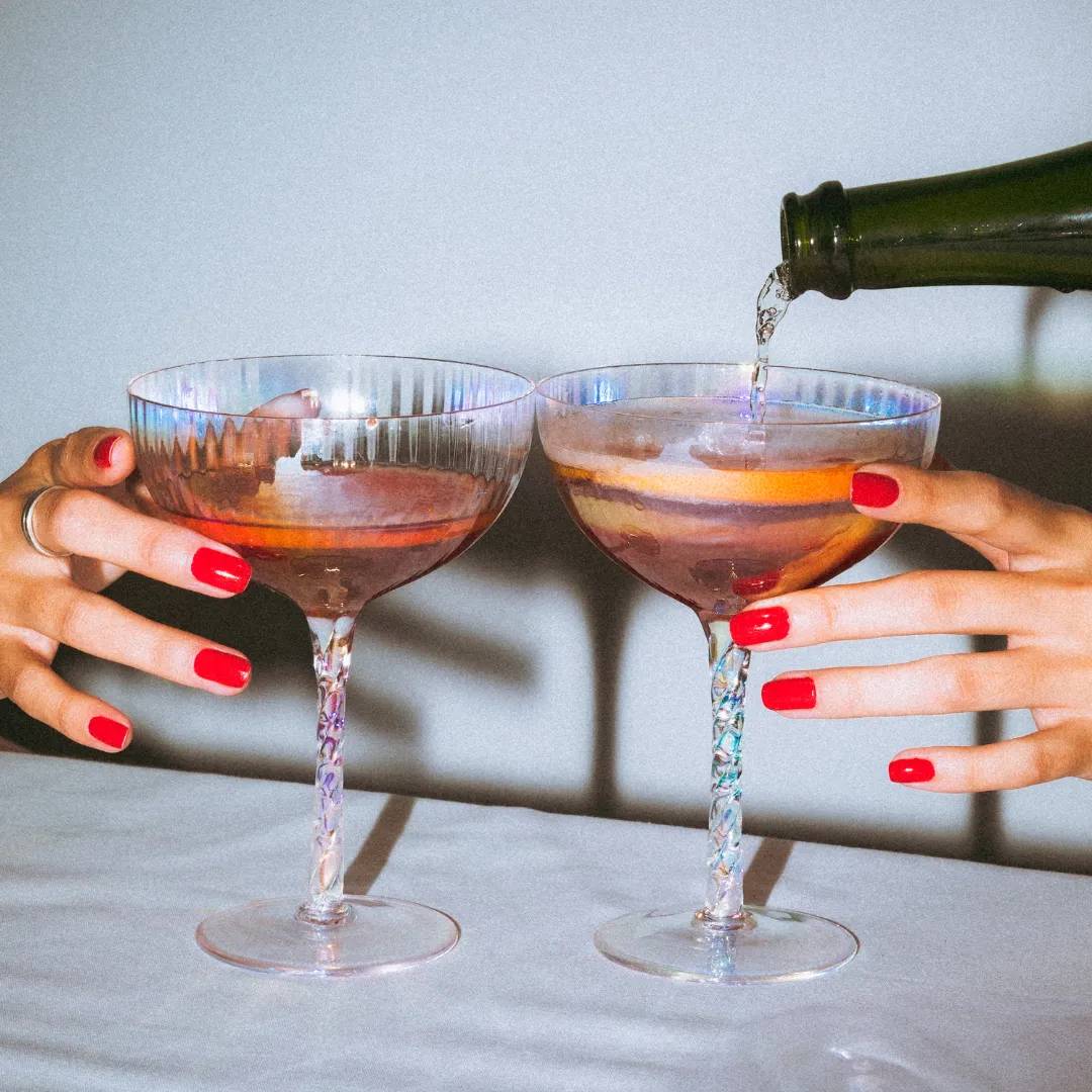 drinks and apps waiting Snack and sip away while shopping and making wish lists for the holiday season. Harris Jeweler Troy, OH