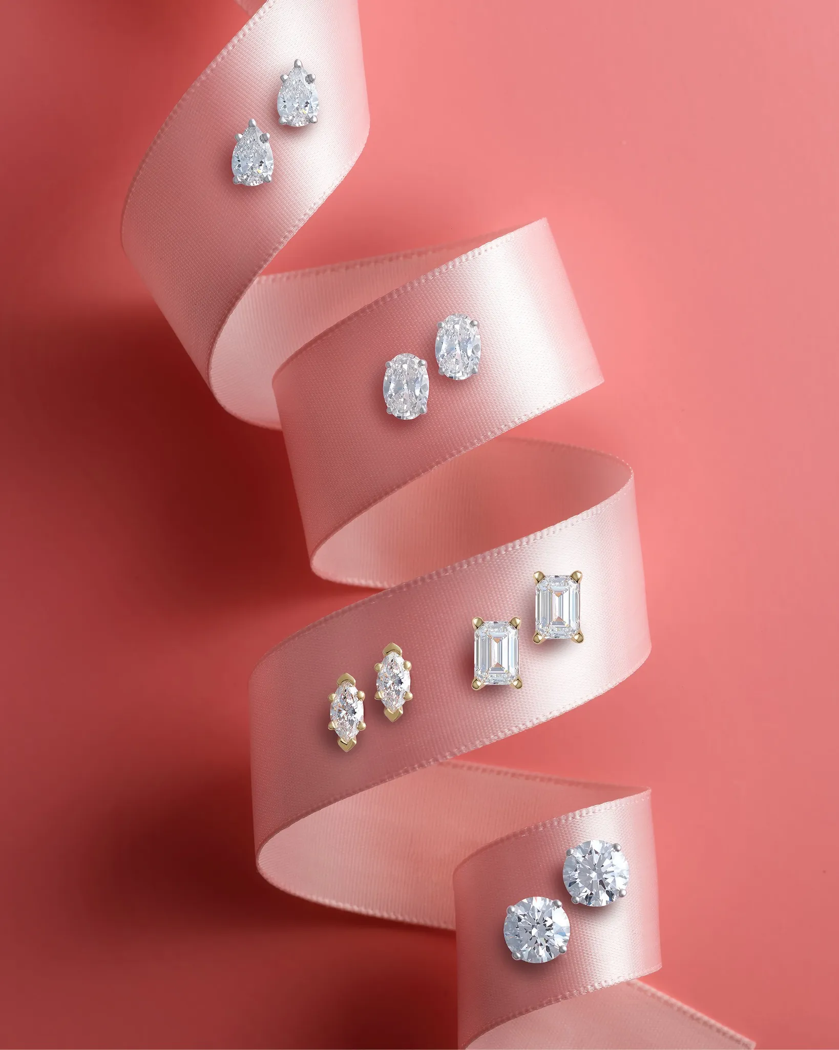 Gold necklace with key and heart-shaped lock charms, date engraved on key: 2.14.23.