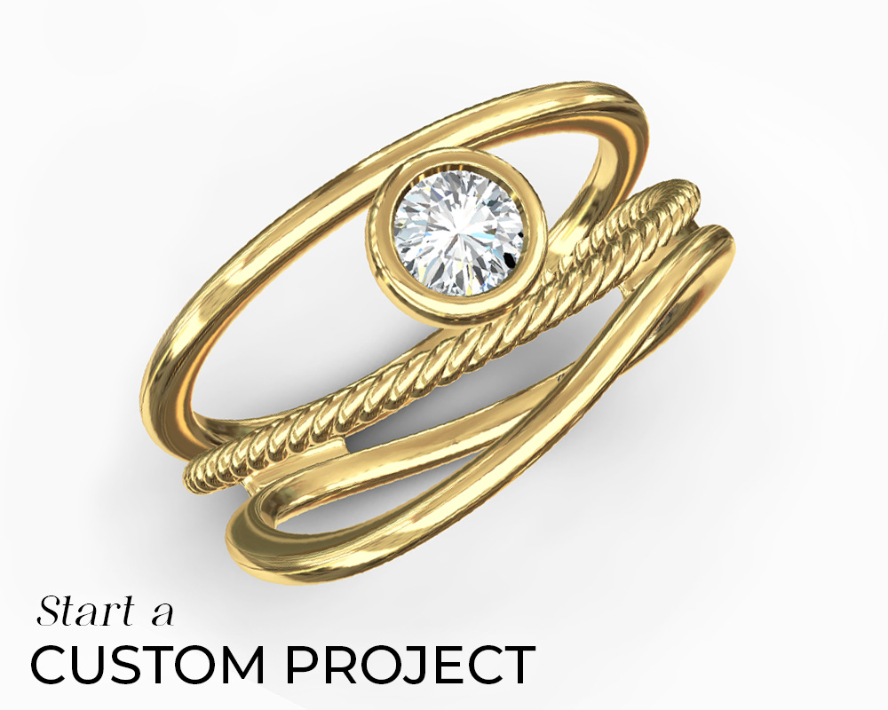 Start a custom jewelry project at Hingham Jewelers