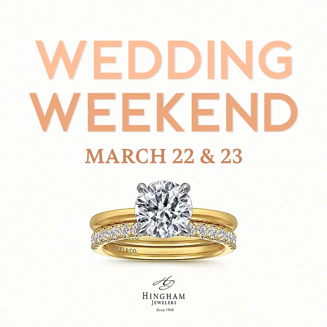 Wedding Weekend: March 22 & 23