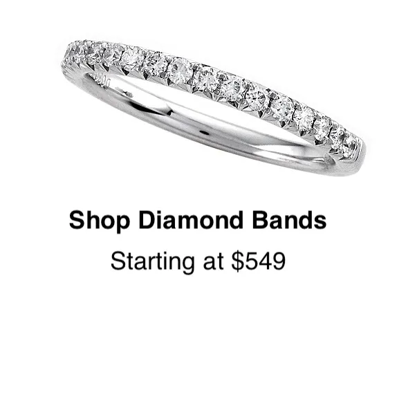 Shop Diamond Bands at Hingham Jewelers