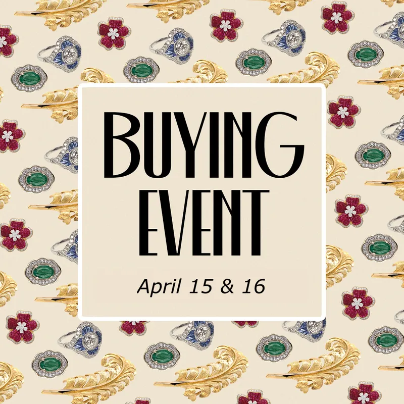 Read Article: Spring Jewelry Buying Event: April 15 & 16