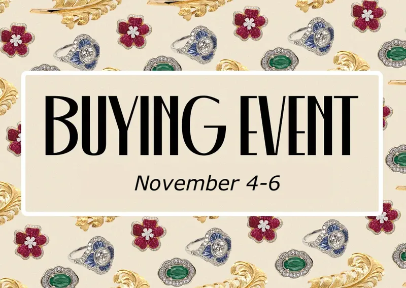 Read Article: Fall Jewelry Buying Event: November 4-6