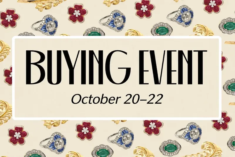 Read article: Fall Jewelry Buying Event: Oct. 20-22
