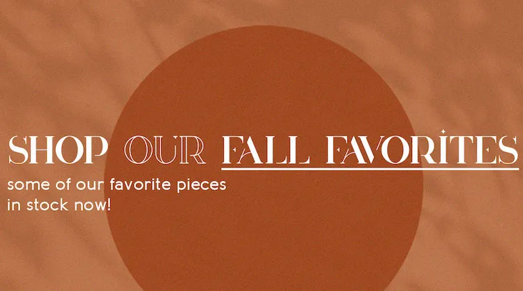Fall favorites from Hingham Jewelers