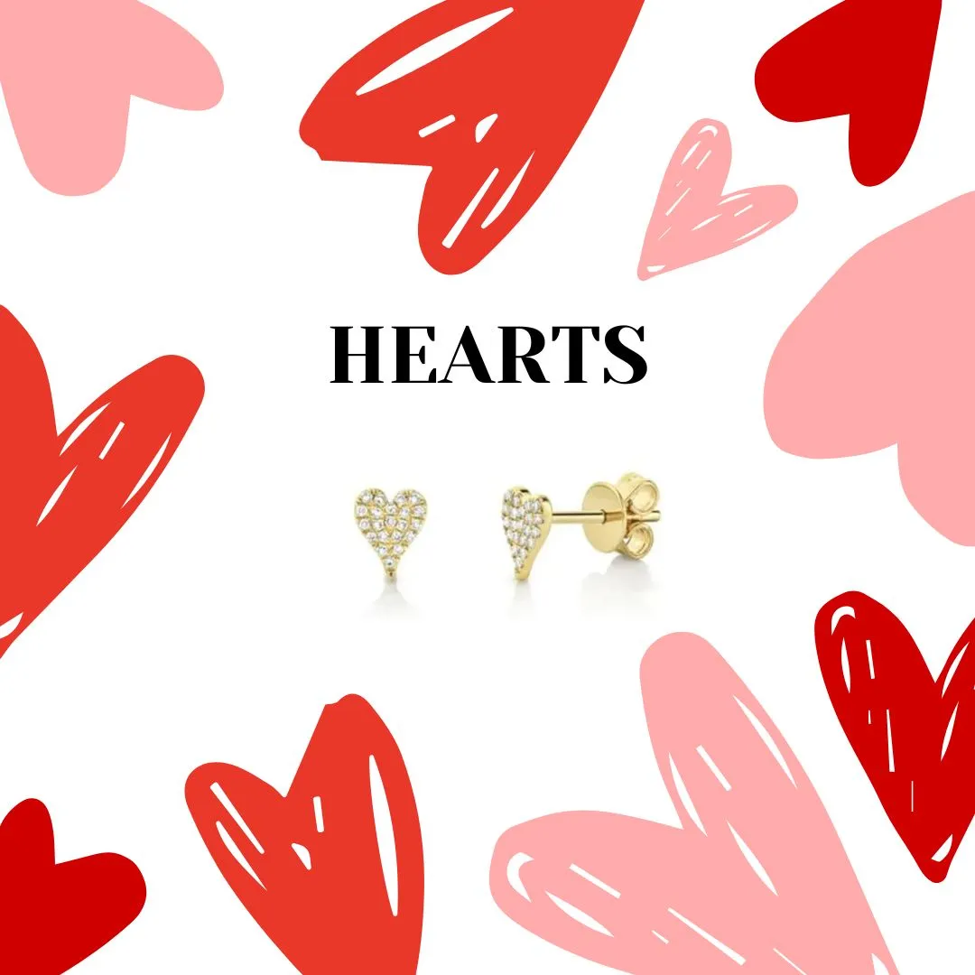 Hingham Jewelers Valentine's Day Gift Guide: heart jewelry.