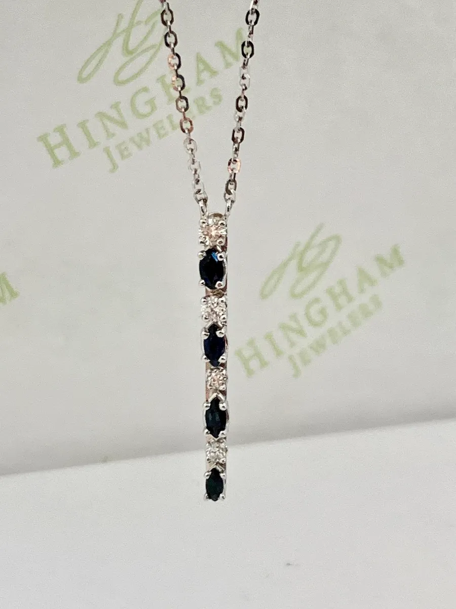 Family Ring Turned into Beautiful White Gold Pendant