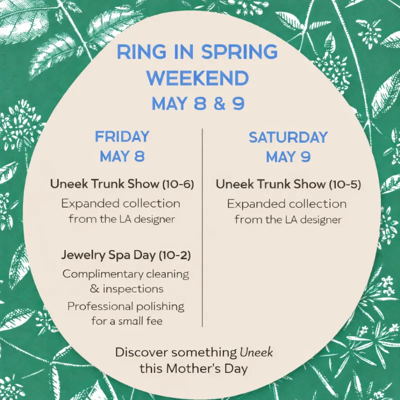 Read article: Ring in Spring Weekend: May 8 & 9