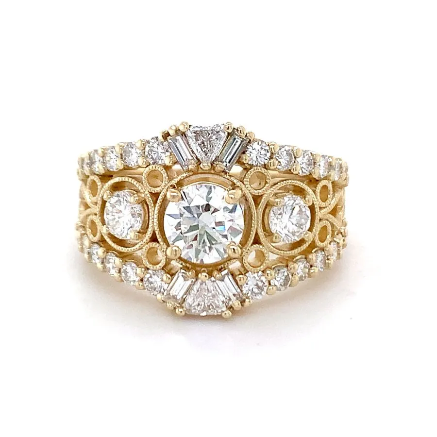 Read article: Collection of Jewelry Used to Create New Wide Band