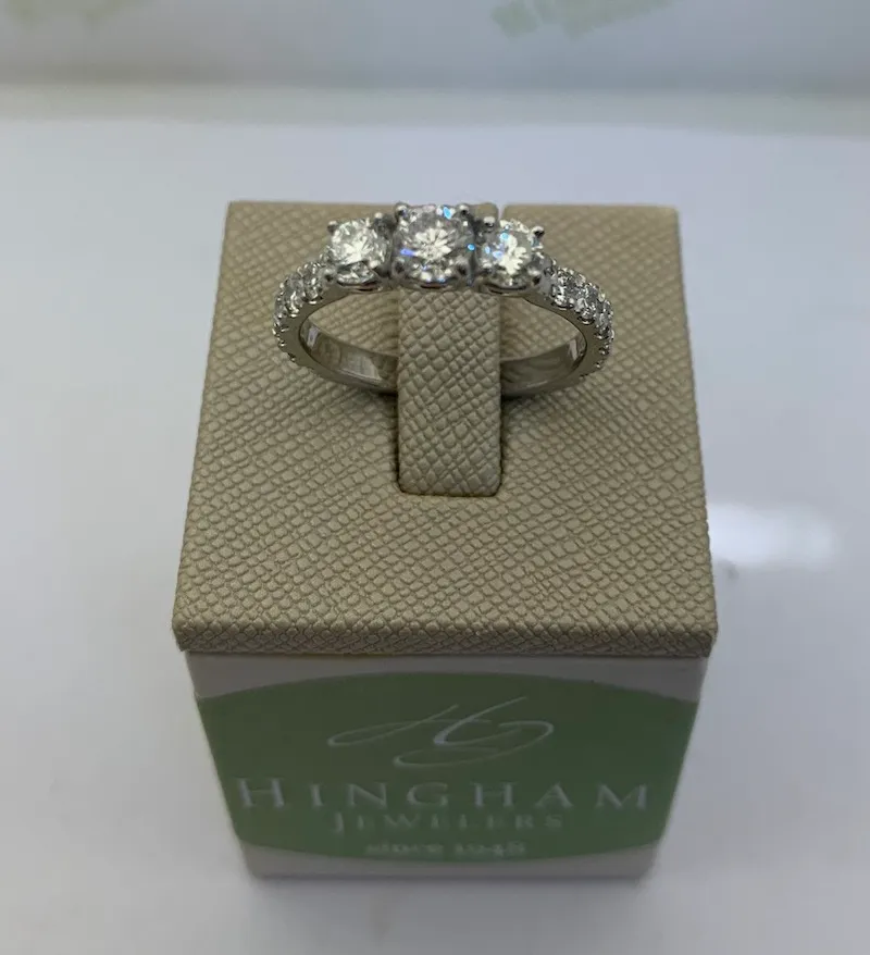 Wedding ring cut on sale off