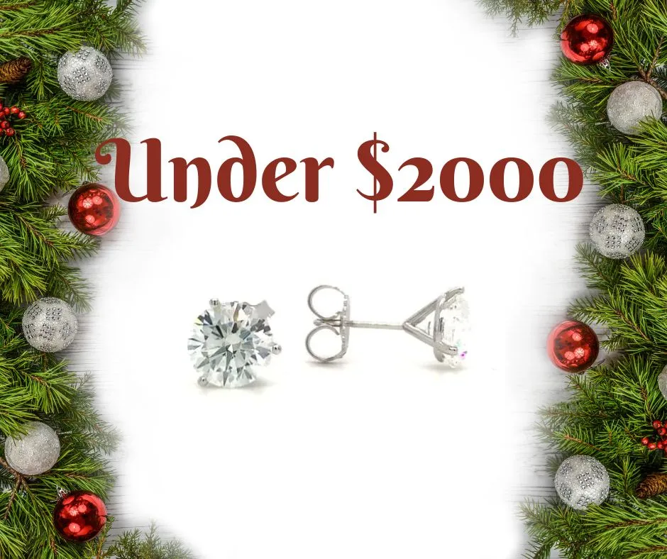 Hingham Jewelers holiday gift guide: browse our selection of gold, diamond, silver, and colored gem gifts under $2000.