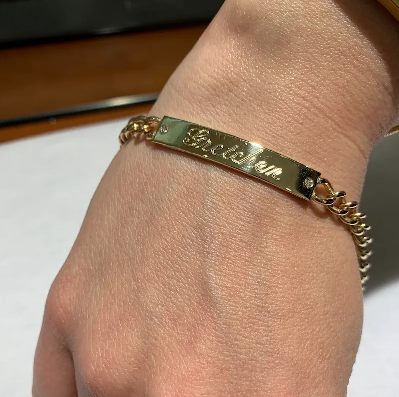 Grandfather's Bracelet Made into 21st Birthday Gift