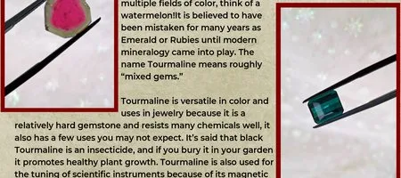 Tourmaline Bringing color to October!