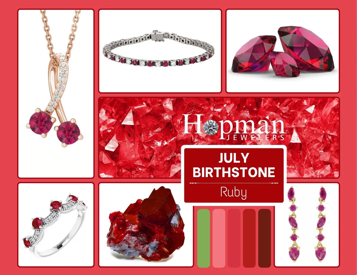July’s Radiant Ruby – The Fiery Birthstone of Passion and Power
