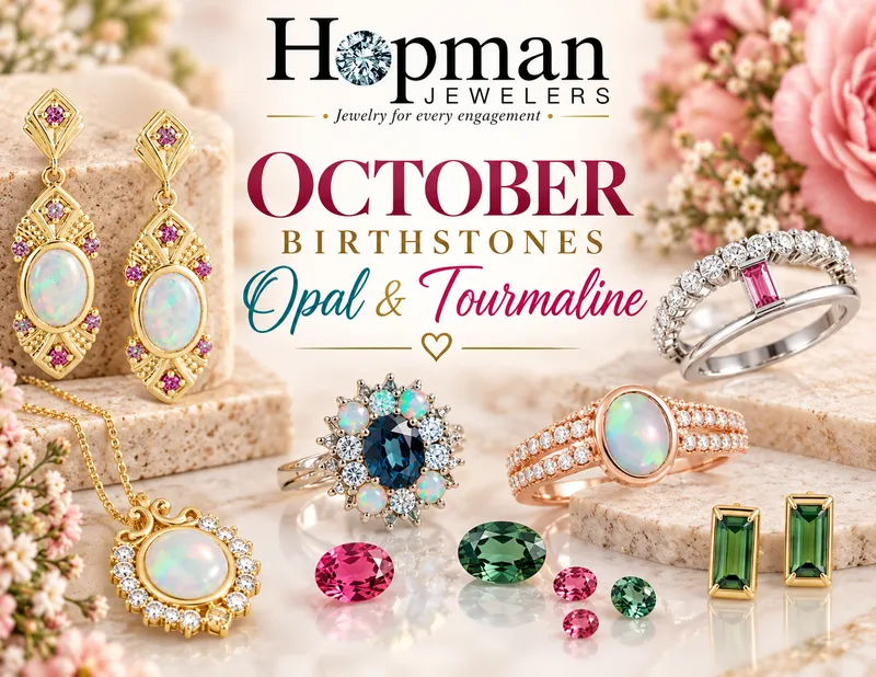Read article: What Are October’s Birthstones? A Complete Guide to Opal and Tourmaline