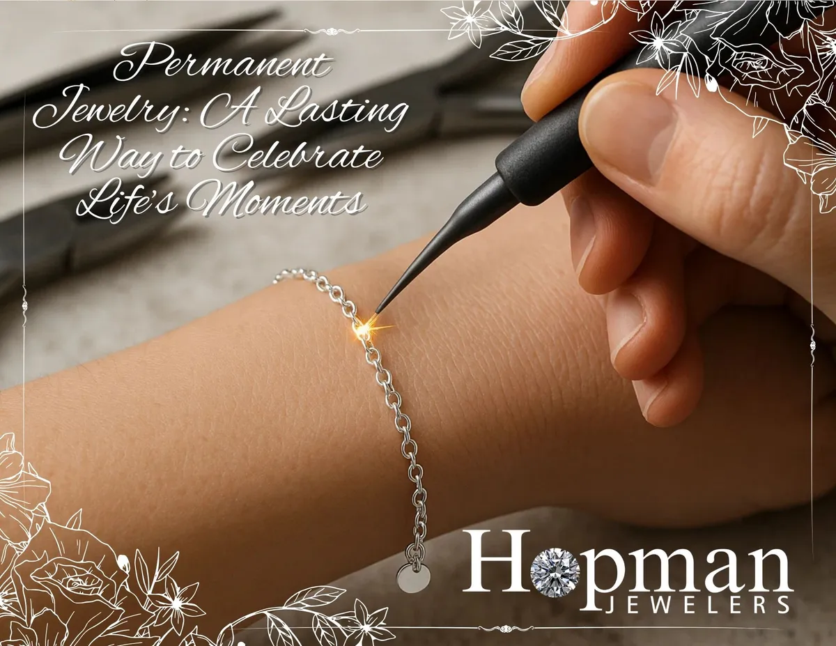 Permanent Jewelry at Hopman Jewelers: A Lasting Way to Celebrate Life’s Mo