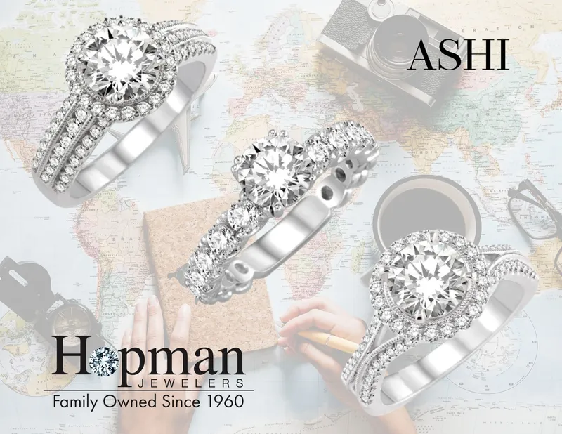 Read article: Ashi Bridal Vacation Rings: Affordable Elegance at Hopman Jewelers