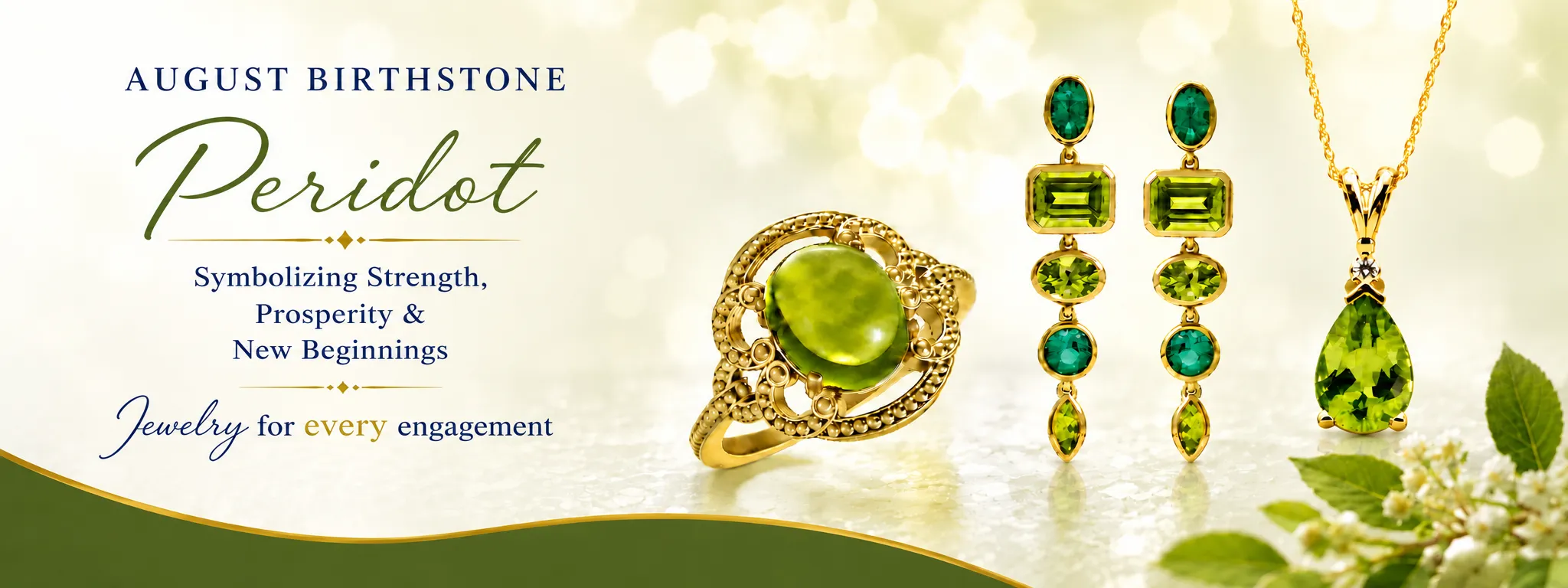 August Birthstone Peridot Hopman Jewelers