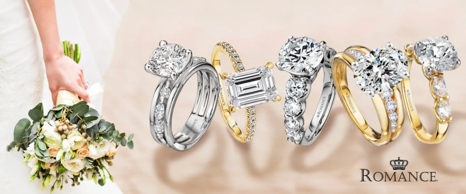 Romance Engagement Rings Hopman Jewelers