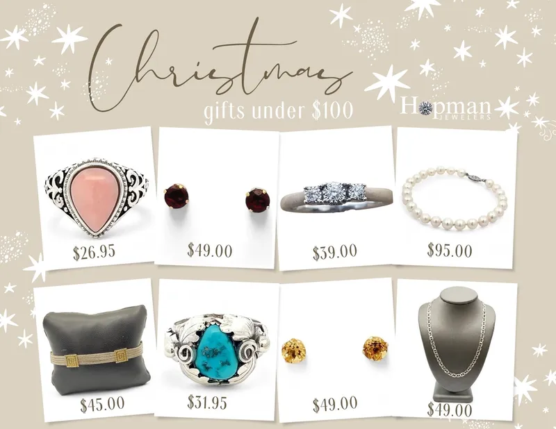 Read article: Christmas Gifts Under $100 from Hopman Jewelers