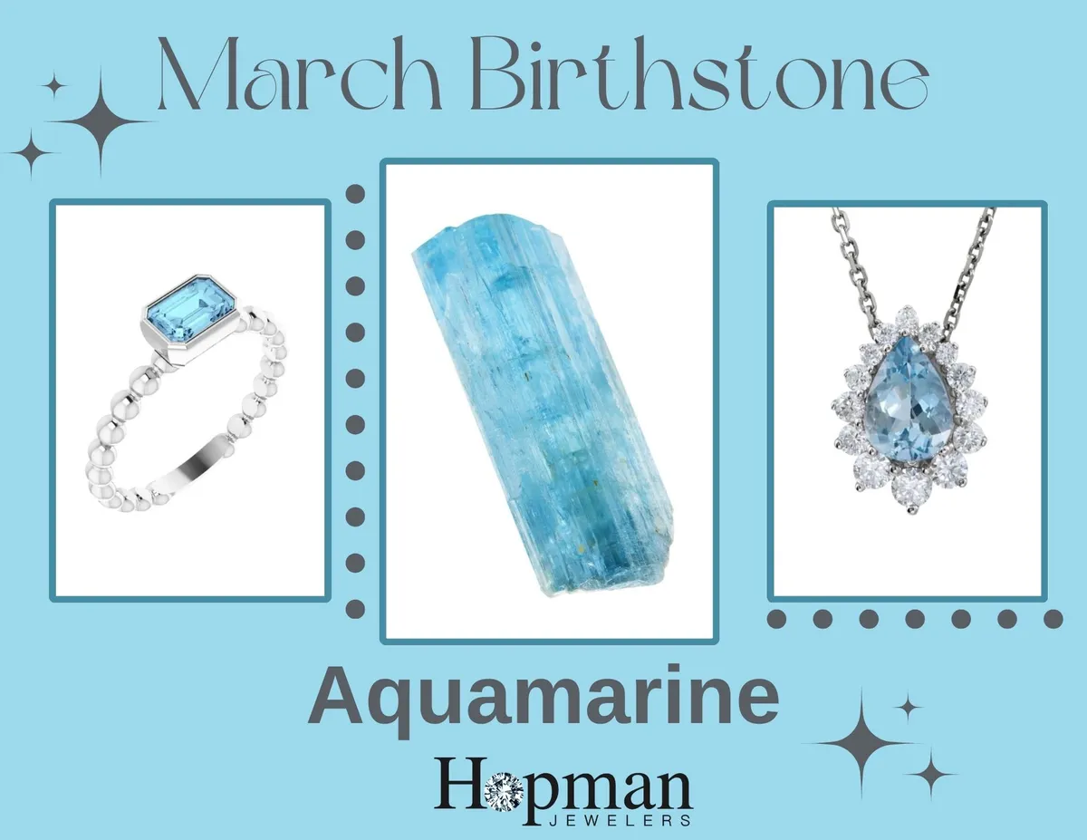 Celebrate March with Aquamarine: The Birthstone of Tranquility and Clarity