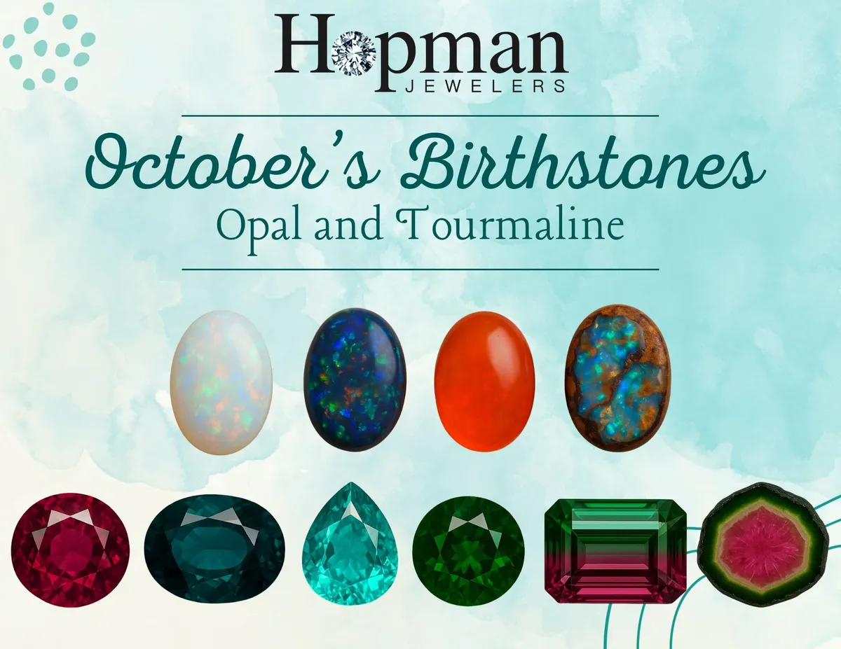 What Makes October’s Birthstones, Opal and Tourmaline, So Unique?