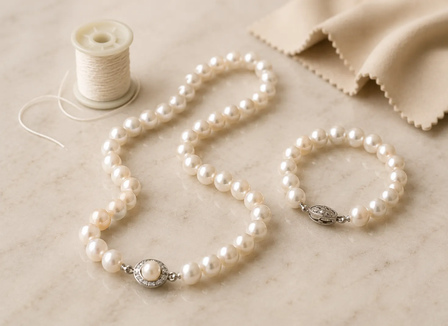 Learn about Pearl & Bead Restringing image