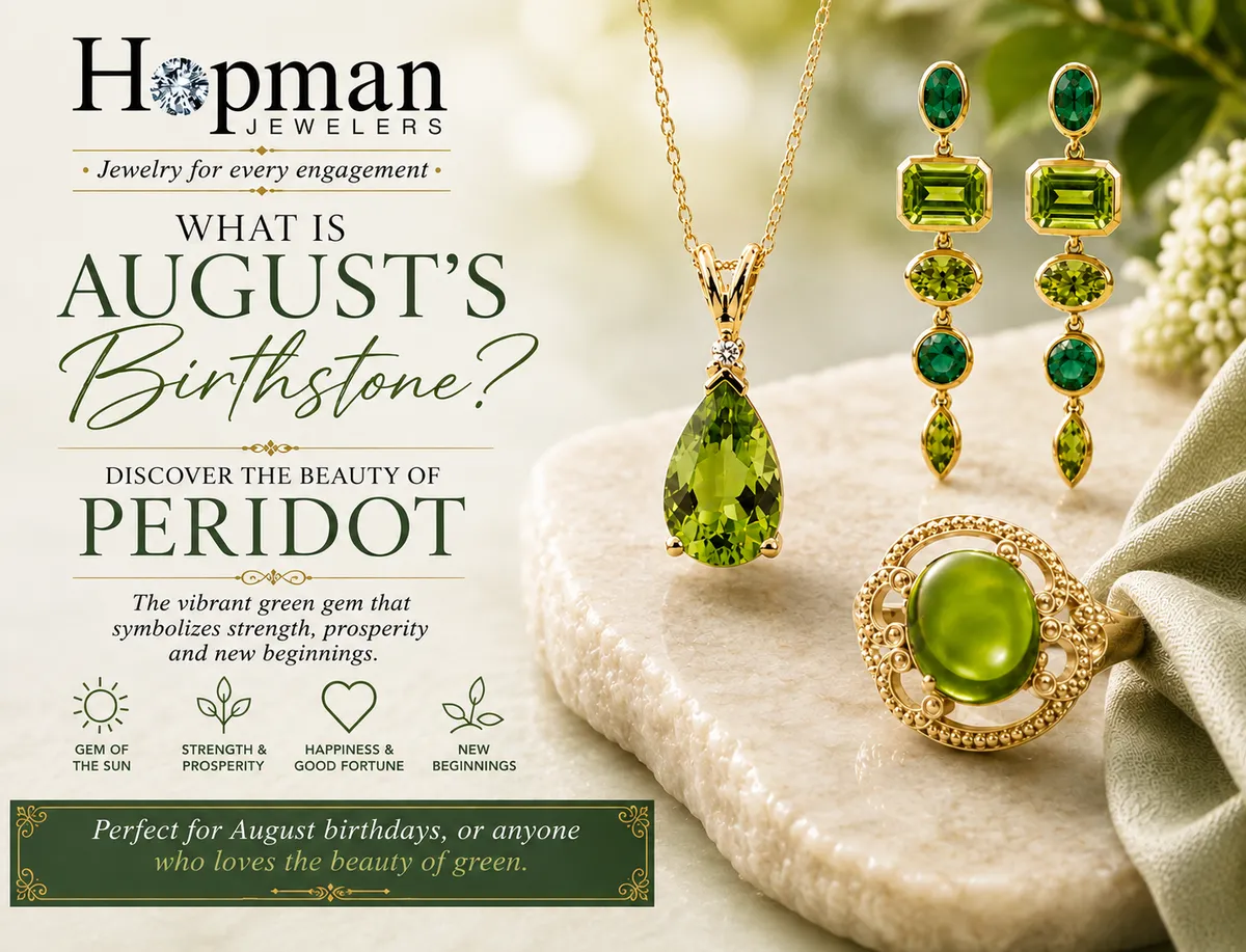 Read article: What Is August's Birthstone? A Complete Guide to Peridot