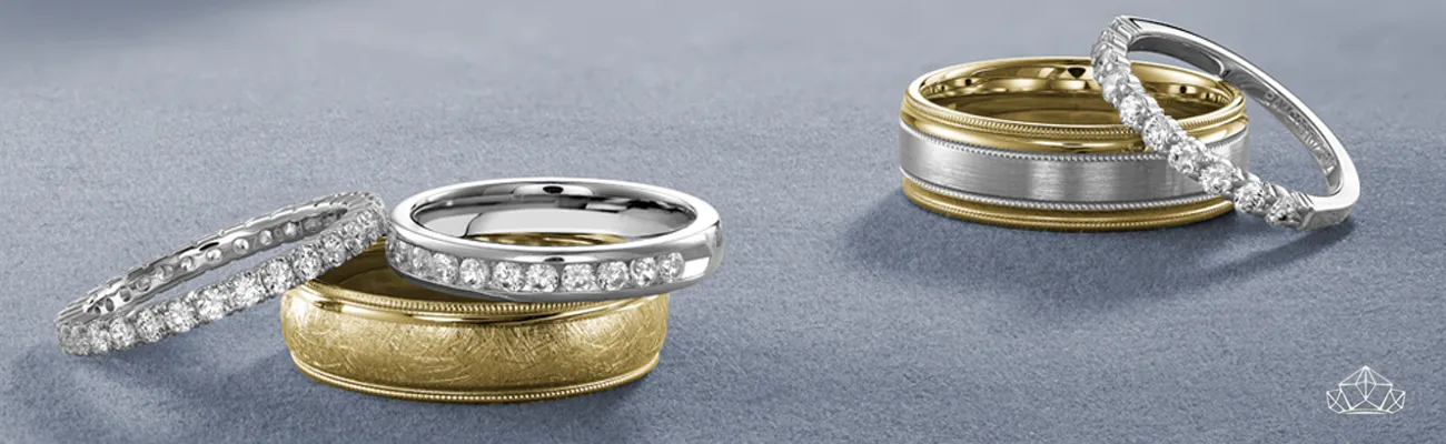 Exquisite Diamond Wedding Bands at House of Silva