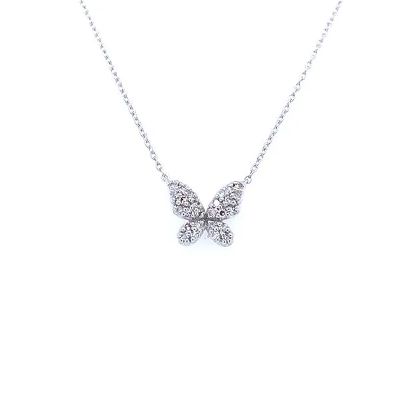 Butterfly-Designed Locket Pendant Gift
