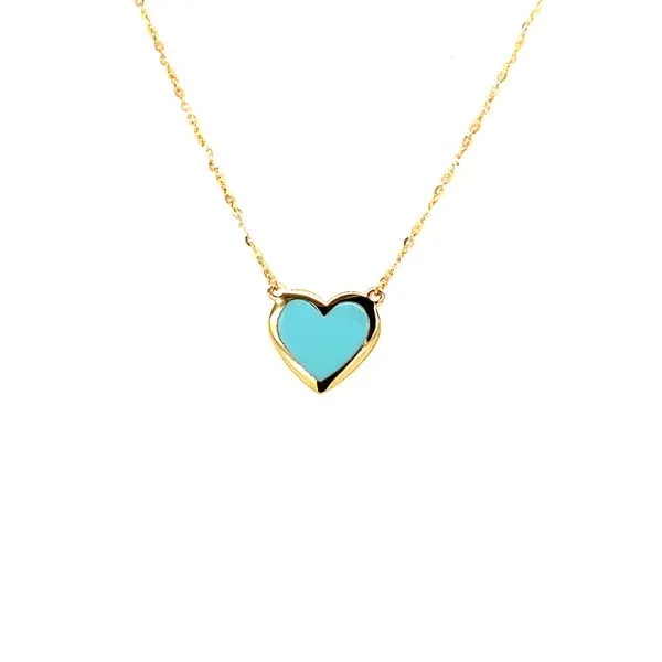 Heart-Shaped Locket Pendant
