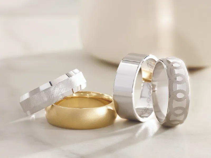Radiant Unity in Wedding Rings