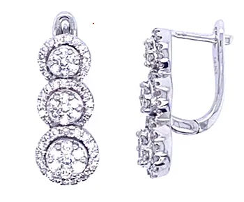 Dazzling diamond earrings to enhance any look