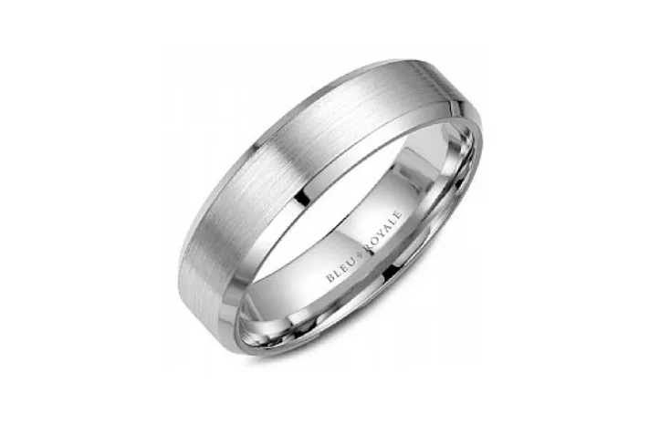 Bold and edgy wedding band for men
