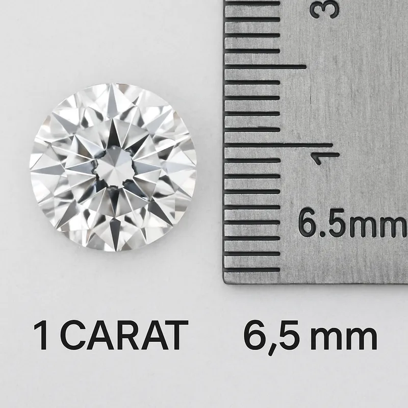 Read article: Understanding MM to Carat Weight Conversion