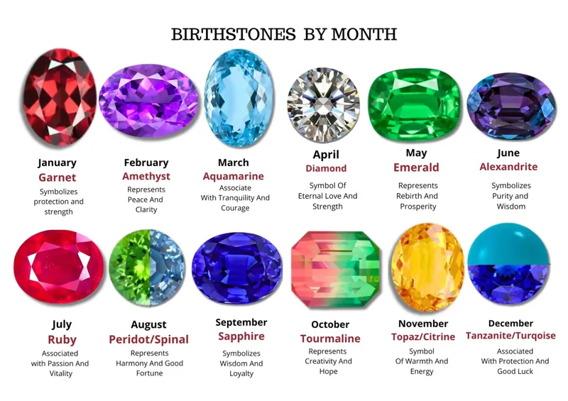 Read article: Birthstone Colors