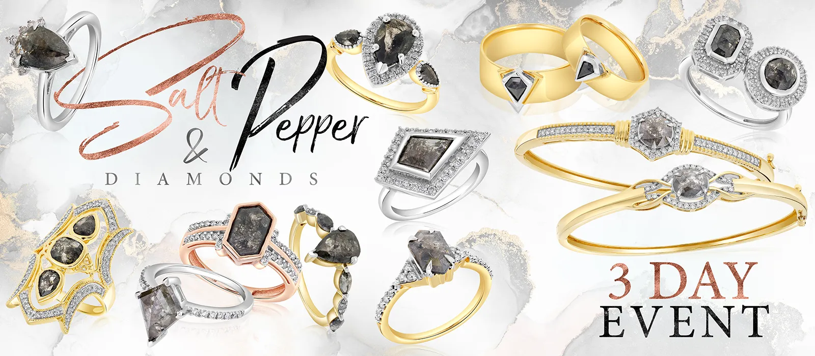 Salt and Pepper Diamond Jewelry Show  J. Anthony Jewelers Neenah, WI