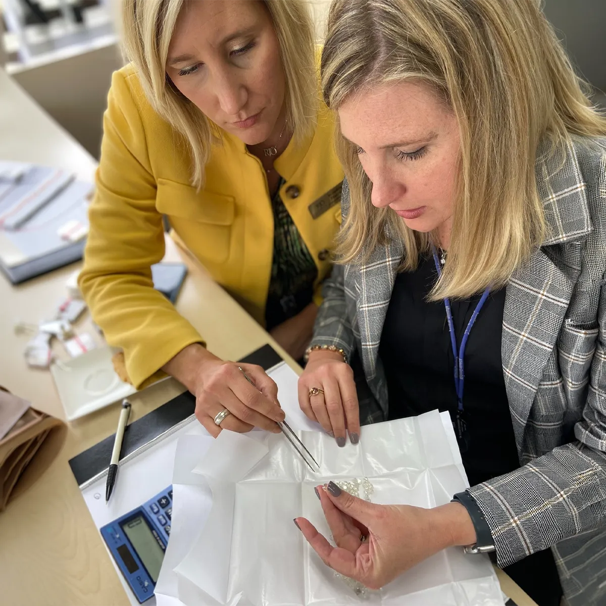 Grading diamonds in Antwerp