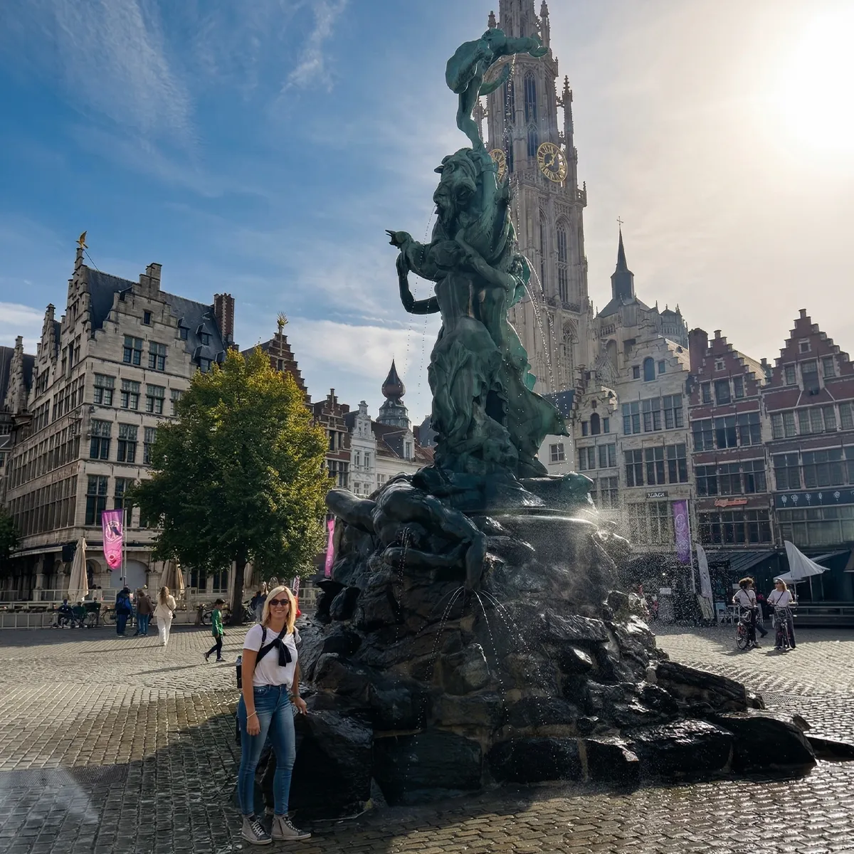 Antwerp diamond district, Belgium