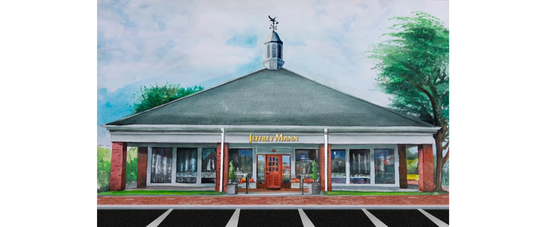 Jeffrey Mann Fine Jewelers Store Artwork.
