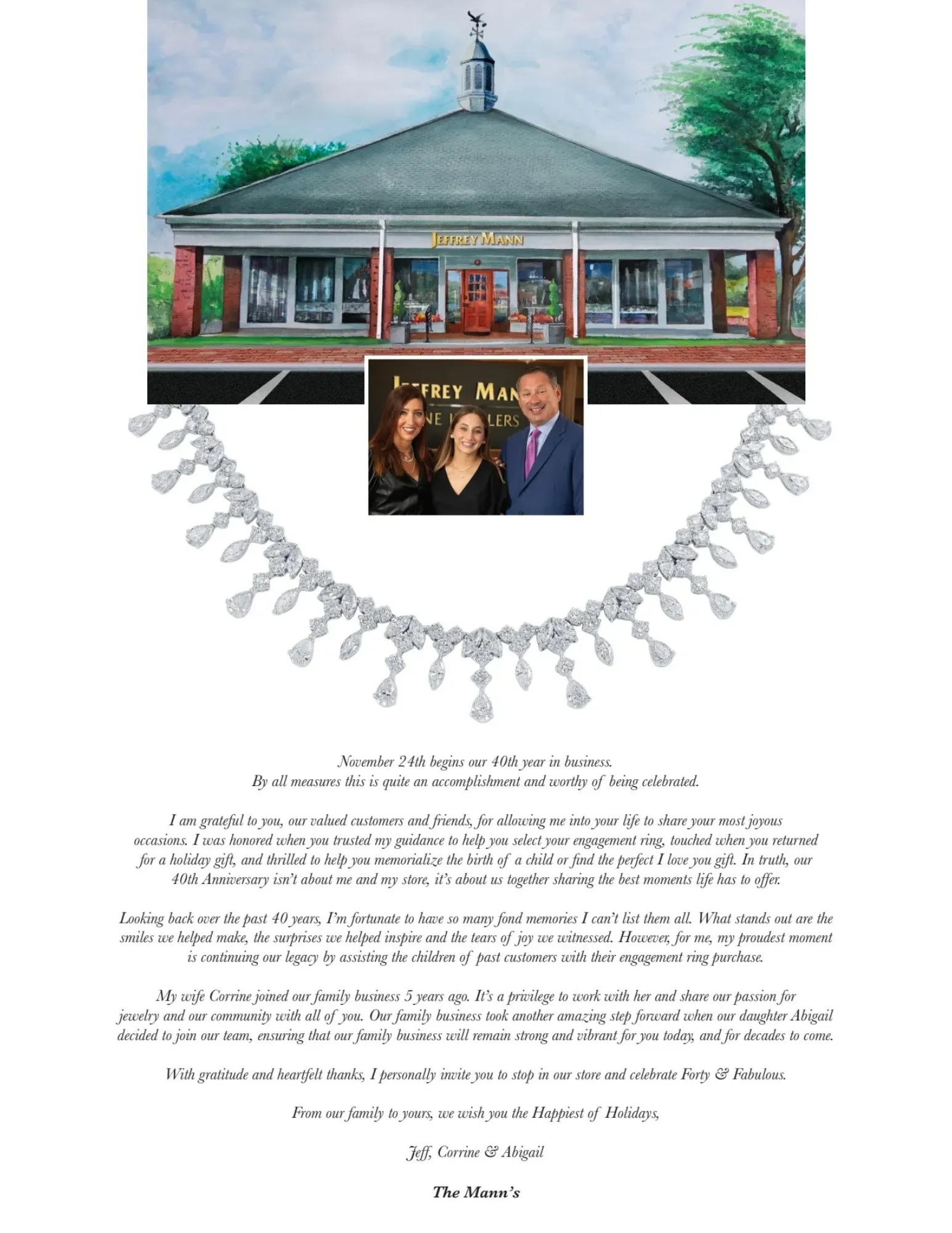 Jeffrey Mann Fine Jewelers, Inc Toledo, OH