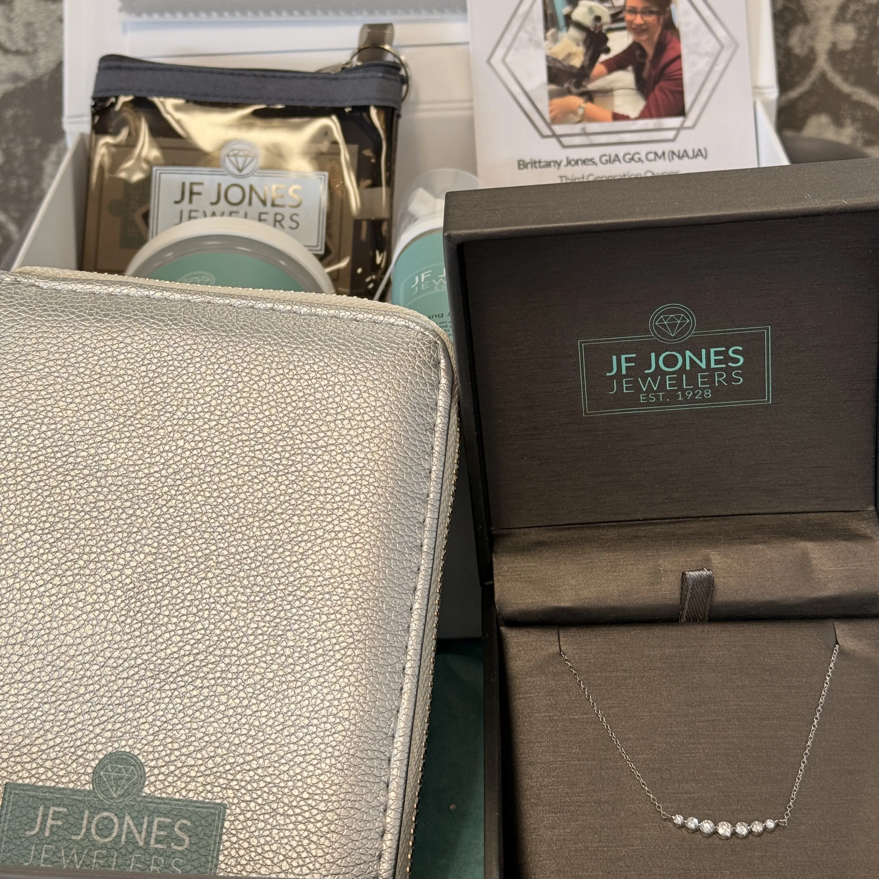 American Red Cross Dine for Disaster1/2ctw Diamond NecklaceValue $2,585.00 JF Jones Jewelers Webster, NY