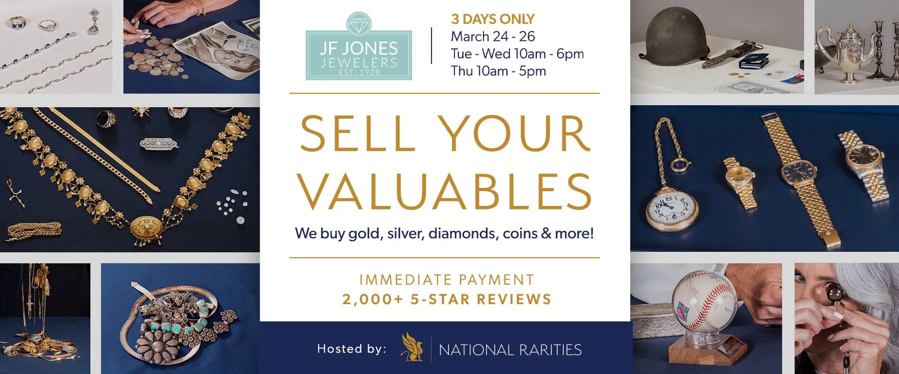  &nbsp; JF Jones Jewelers Rochester, NY