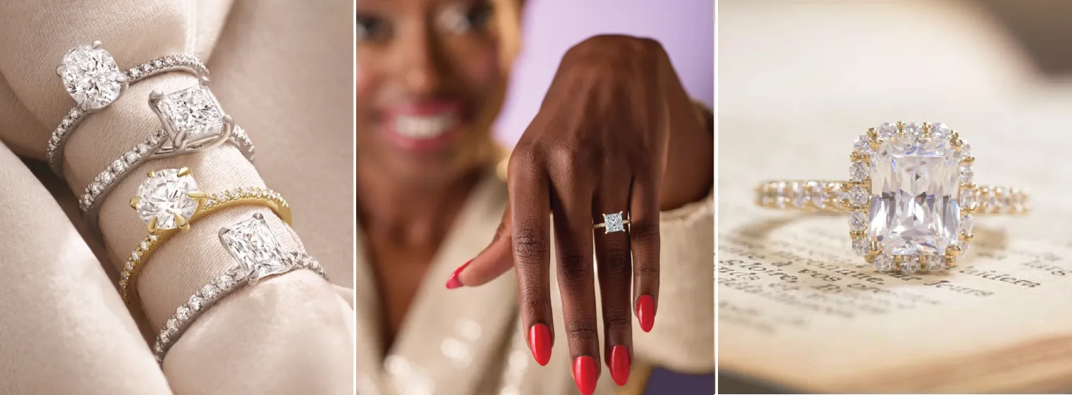 Proposal Ready Engagement Rings at JF Jones Jewelers, Rochester NY