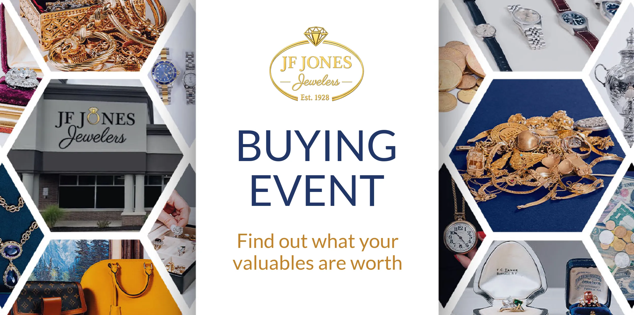 Buying Event JF Jones Jewelers Rochester, NY