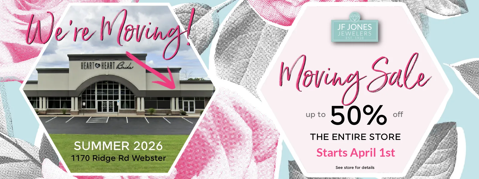 JF Jones Jewelers Moving Sale 2026