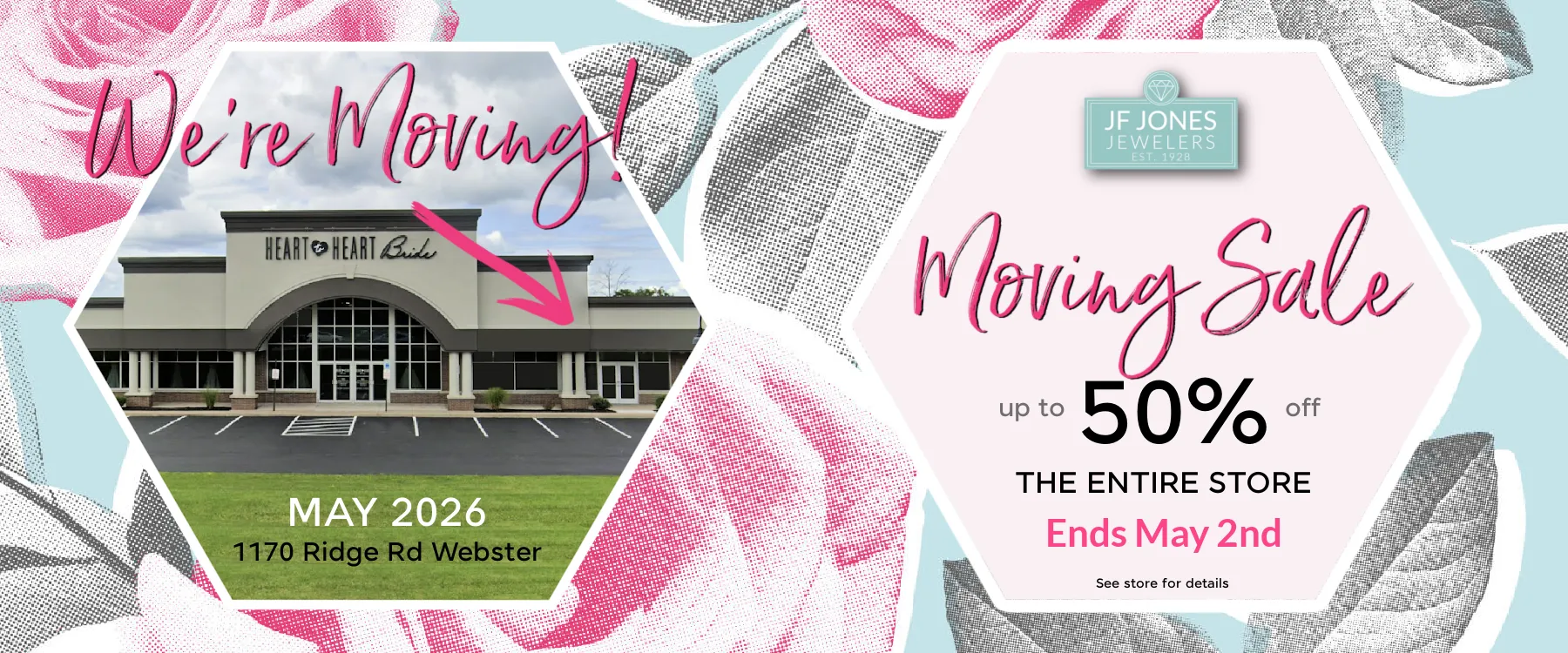 JF Jones Jewelers Moving Sale 2026