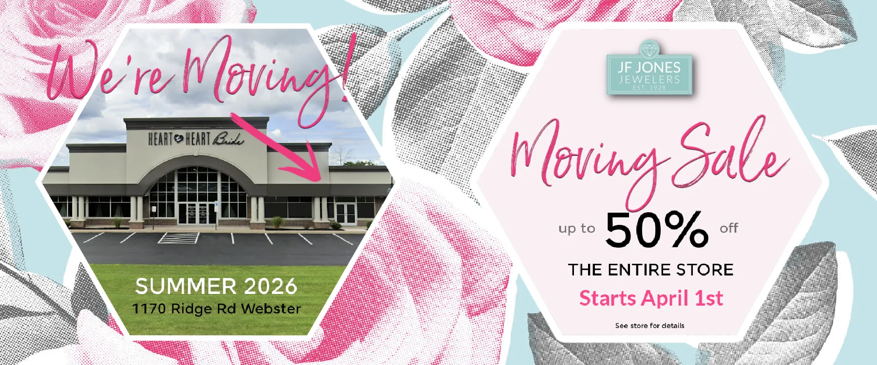 JF Jones Jewelers Moving Sale 2026