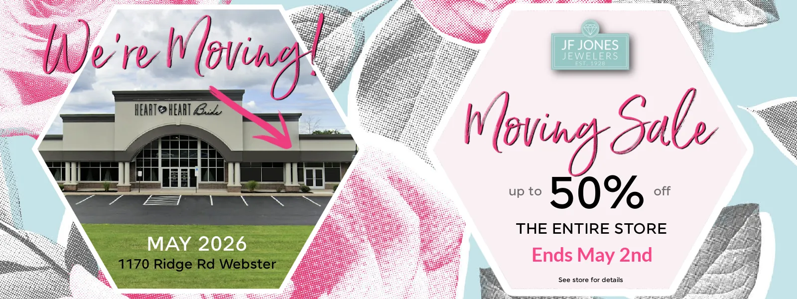 JF Jones Jewelers Moving Sale 2026